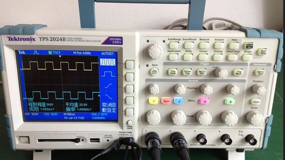 comprar 200MHz 4 canaliza o osciloscópio do armazenamento de Digitas, osciloscópio de Tektronix TPS2024B Fabricação em linha