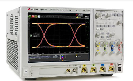 comprar Keysight Agilent DSA90804A Osciloscópio Infiniium com largura de banda de 8 GHz 50 Mpts Memória e análise de dados em série Fabricação em linha