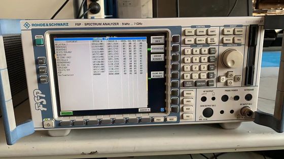 comprar Rohde e bens do analisador de espectro FSP7 de Schwarz RF 9KHz-7GHz Fabricação em linha