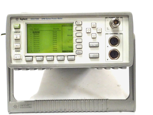 comprar Keysight Agilent E4419B Medidor de potência de dois canais programável com largura de banda de vídeo de 400 MHz e frequência de medição de 4 GHz Fabricação em linha