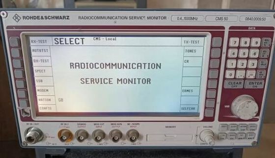 comprar Rohde e monitor do serviço da radiocomunicação do analisador de Schwarz CMS50 Fabricação em linha