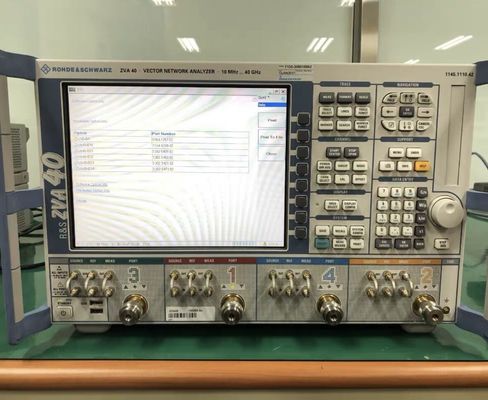comprar Rohde e Schwarz ZVA40 Analisador de Rede Vectorial de Ponto de Referência 300 KHz - 40 GHz Equipamento de Teste Pré-Propriedade Fabricação em linha