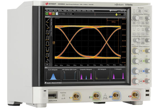 comprar Keysight Agilent High-Definition Oscilloscope DSOS804A com largura de banda de 8 GHz 4 canais analógicos e ADC de 10 bits Fabricação em linha