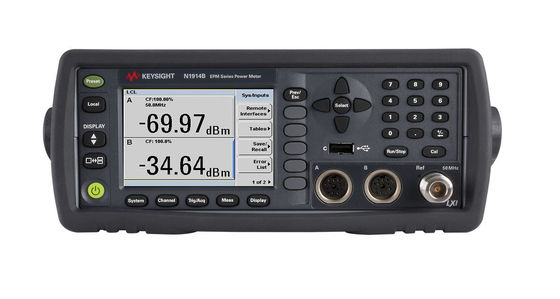 comprar Medidor de Potência de Canal Duplo Série EPM Keysight N1914B com Frequência de DC a 120 GHz e Faixa de -70 a +44 dBm Fabricação em linha