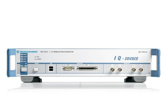 comprar Gerador de Modulação I/Q Rohde and Schwarz AFQ100A com Taxa de Clock de 300 MHz, Memória de Forma de Onda de 1 Gsample e Equalizador em Tempo Real Fabricação em linha