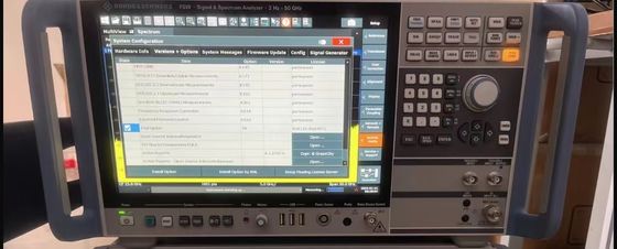 comprar Analisador de Sinal e Espectro Rohde and Schwarz FSW50 com Faixa de 2 Hz a 50 GHz, Baixo Ruído de Fase e Ampla Largura de Banda de Análise Fabricação em linha