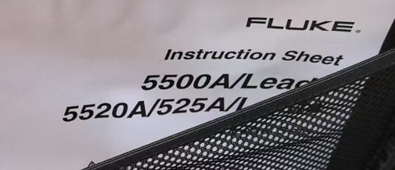 comprar Flux 5500A/Leads 5520A/Leads Test Lead Set concebido para utilização nos calibradores multiproduto 5500A Fabricação em linha