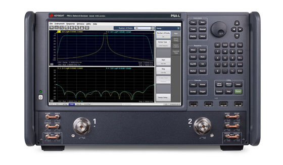 comprar Keysight N5234B Analisador de rede de microondas PNA-L com faixa de frequências de 10 MHz a 43,5 GHz, 2 portas e faixa dinâmica de 122 dB Fabricação em linha