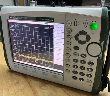 comprar Anritsu MS2721A Analisador de Espectro Portátil totalmente funcional com faixa de frequências de 100 kHz a 7,1 GHz Fabricação em linha