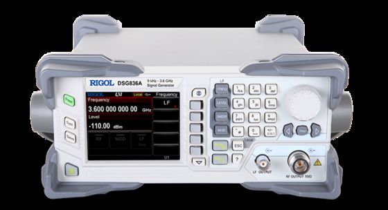 comprar Gerador de Sinal de RF Série RIGOL DSG800 com Faixa de 9 kHz a 3,6 GHz, Alta Precisão de Amplitude e Funções de Modulação Versáteis Fabricação em linha