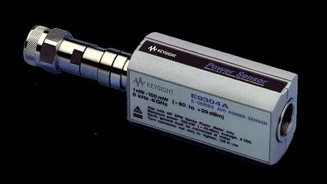 comprar Keysight Agilent E9304A Sensor de potência de RF plug-in da série E com 9 kHz a 6 GHz e faixa de -60 dBm a +20 dBm Fabricação em linha