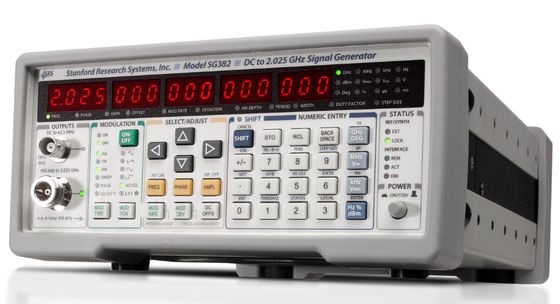 comprar Gerador de sinal RF da série SG380 SRS com 1μHz Resolução 2.025GHz Faixa de Frequência e OCXO Timebase Fabricação em linha
