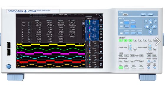 comprar Analisador de potência de precisão Yokogawa WT5000 com precisão básica de 0,02% largura de banda de potência de 1 MHz e função de computação avançada Fabricação em linha