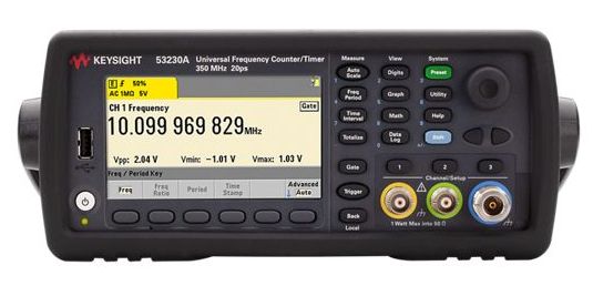comprar Keysight 53230A Contador/Temporizador Universal de Frequência de 350 MHz, 12 dígitos/s, 20 ps Fabricação em linha