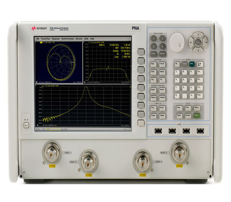 comprar Keysight N5222A 10MHz-26.5GHz Analisador de rede de microondas com gama dinâmica de 127 dB e conjunto de teste configurável com 4 portas Fabricação em linha
