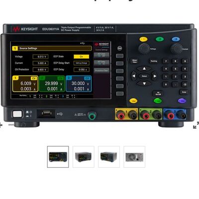 comprar Fonte de Alimentação DC de Bancada Tripla USB Keysight EDU36311A 6V 80W com Smart Bench Essentials Fabricação em linha