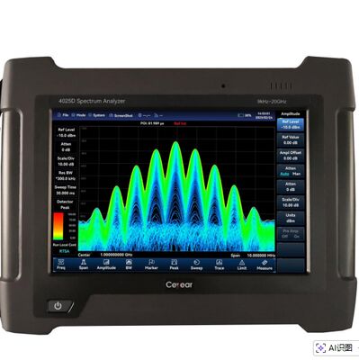 comprar Analisador de Espectro portátil Ceyear 4025 com faixa de 9kHz a 54GHz, tela sensível ao toque de 10,1 polegadas e velocidade de varredura rápida Fabricação em linha
