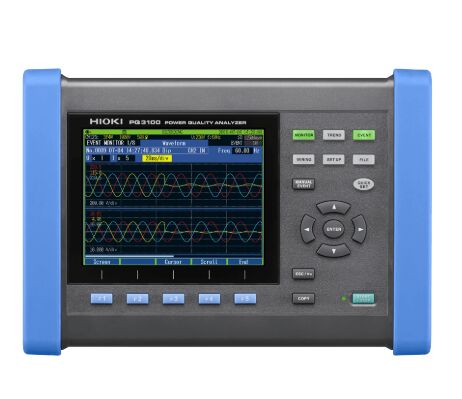 comprar HIOKI PQ3100 Analisador de Qualidade de Potência 3-Fase 4-Wire com normas EC61000-4-30 Classe S e Frequência de Amostragem de 200 kHz Fabricação em linha