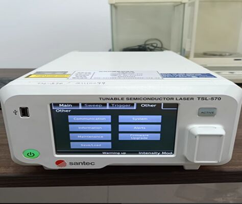 comprar Santec TSL-570 Laser de alta potência sintonizável Laser de comprimento de onda sintonizável Largo alcance de sintonização Line-Up: 1260 - 1360 Nm / 1500 - 1630 Nm Fabricação em linha