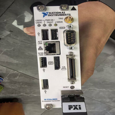 comprar NI PXIe-8820 PXI Controlador incorporado com processador de duplo núcleo de 2,2 GHz Disco rígido de 250 GB e largura de banda de 132 MB/s Fabricação em linha