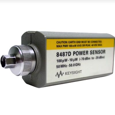 comprar Sensor de potência de diodo Keysight 8487D para medições de potência média de 50 MHz a 50 GHz com calibração rastreável NIST Fabricação em linha