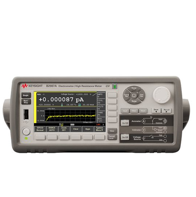 comprar Keysight B2987A Eletrômetro Medidor de alta resistência com resolução de 0,01 fA e medição de 10 PΩ Alimentado por bateria Fabricação em linha