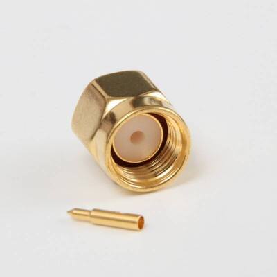 comprar Tipo de solda por solda de conector masculino SMA para cabo RG402 com frequência de 0 a 3 GHz e classificação IP67 Fabricação em linha