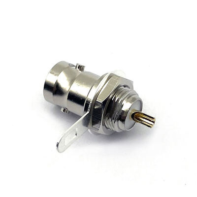 comprar Conector RF montado em parede feminina BNC com resistência à água IP67, frequência DC-4GHz e bloqueio de baioneta Fabricação em linha