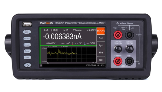 comprar Tonghui TH2690 Série Electrômetro Medidor de Alta Resistência com Resolução 0,01fA 3000PΩ Intervalo e Medida de 6,5 dígitos Fabricação em linha