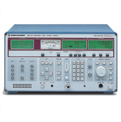 comprar Receptor de teste EMI Rohde Schwarz ESHS10 CISPR com faixa de 9 kHz a 30 MHz compatível com CISPR 16-1-1 e pré-seletor integrado Fabricação em linha