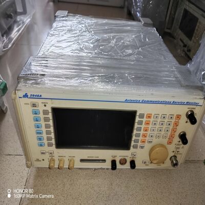 comprar Monitor do serviço de comunicações Aeroflex-IFR 2946A com faixa de 400 kHz-1,05 GHz e capacidades de ensaio ILS VOR SELCAL Fabricação em linha