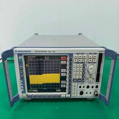 comprar Receptor de ensaio EMI de pré-conformidade Rohde Schwarz ESPI7 com faixa de 9 kHz a 7 GHz e analisador de medição EMC conforme com o CISPR Fabricação em linha