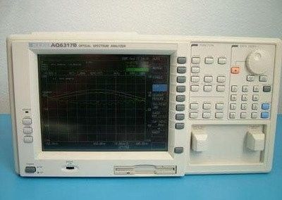 Analisador de espectro prático de 50GHz Ando, exposição Ando AQ6317B do LCD da cor