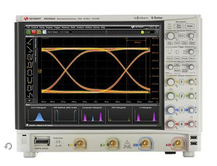 Definição alta analógica-numérica de Keysight MSOS804A do osciloscópio de Agilent 8GHz