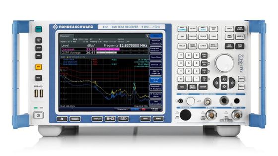Equipamento de teste da compatibilidade eletrónica do IEM de R&S ESR de múltiplos propósitos com projeção a cores