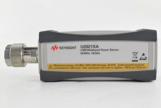 U2021XA portátil usado sensor do poder médio do pico de USB de 50 megahertz a de 18 X-séries do gigahertz