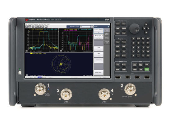 Analisador de rede da micro-ondas de Agilent N5224B PNA 900 hertz 10 megahertz a 43,5 gigahertz