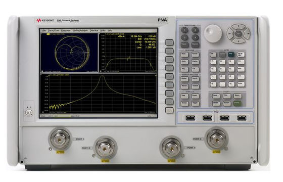 Agilent Keysight N5227A PNA Analisador de Rede de Microondas 10MHz-67GHz Rackmount