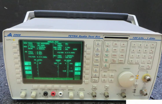 Aeroflex IFR 2968 Analogue And Digital Radio Test Set Plataforma personalizável OEM ODM