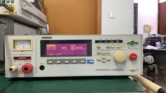Tos9200 Kikusui Hipot Tester com teste de resistência ao isolamento Ac- 5.0 Kv