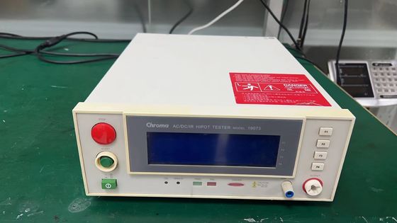 Chroma 19073 Hipot Tester Medida da resistência ao isolamento de 1M a 50G