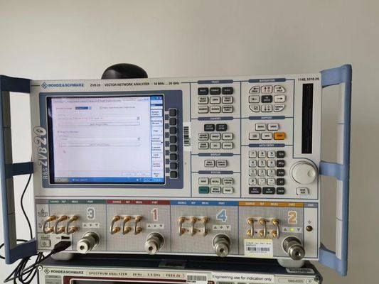 Rohde And Schwarz ZVB20 Vector Network Analyzer 10 MHz a 20 GHz 4 portas 3,5 mm