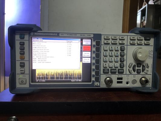 Testado Rohde And Schwarz ETL TV Analisador 500 KHz a 3 GHz com Track TV Test