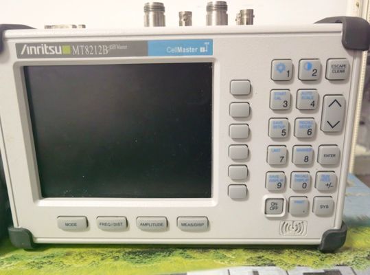 Anritsu MT8212B Analisador de cabo e antena 25 MHz a 4 GHz Analisador de espectro