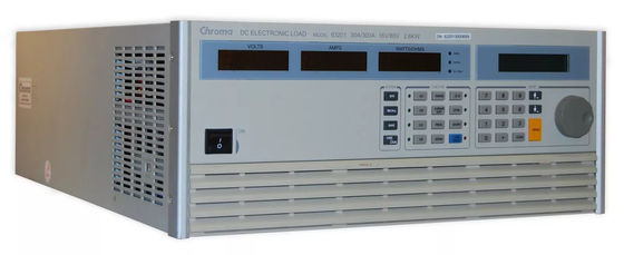 Chroma 63201 Carga electrónica de corrente contínua 2.6KW/ 300A/ 80V em condições de trabalho completas
