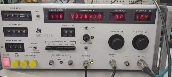 Viavi/Aeroflex RDX-7708 Radar meteorológico conjunto de teste PN RDX-7708 Máxima velocidade de leitura 50 funções em condições de trabalho completas