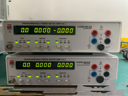 HAMEG ((Rohde & Schwarz) HM8115-2 Medidor de potência Largo alcance de medição 1 MW...8 KW