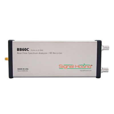 Hound de sinal BB60C 9 kHz a 6 GHz Analisador de espectro em tempo real BB60C 9 kHz a 6 GHz