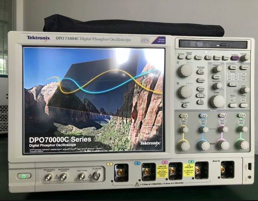 Testado o osciloscópio digital de 4 canais Tektronix DPO71604C DSA71604C 16 GHz 100 GS/s
