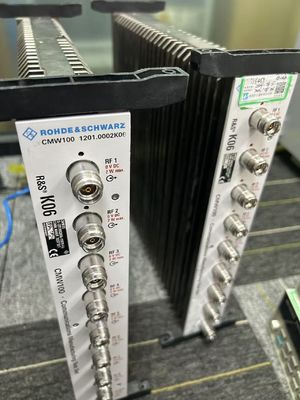 Rohde & Schwarz CMW100 Rohde & Schwarz CMW100 5G Comunicações Set de teste de fabricação R&S K06 CMW-S16E